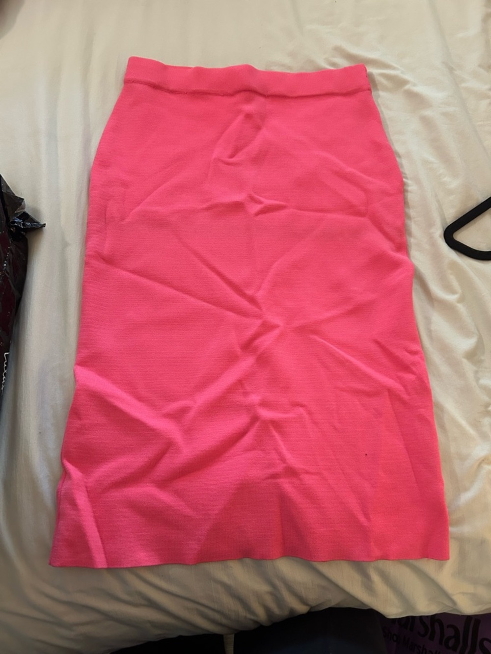 House of Harlow 1960 Hot Pink Midi Pencil Skirt